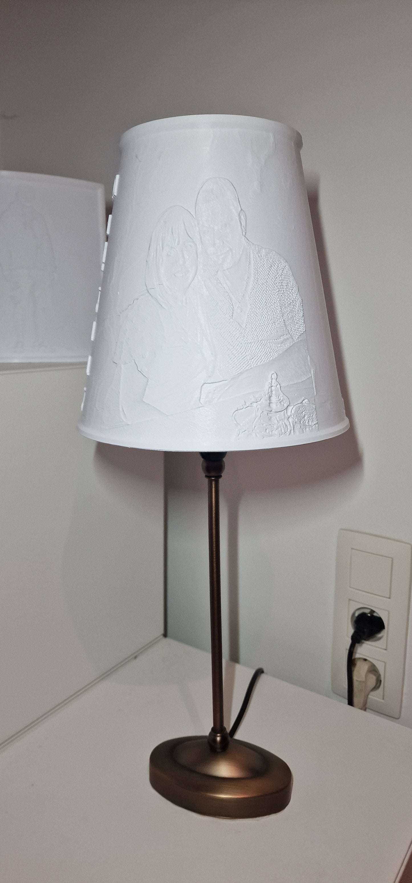 ✨ Abat-jour personnalisé en lithophanie 3D ✨