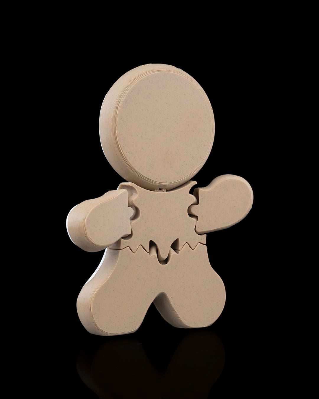 Décoration de Noël - Mr Biscuit en 3D - Personnage Original pour le Sapin