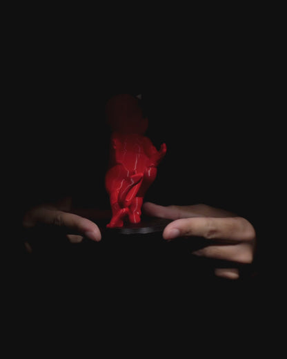 Porte-Bouteille Tabasco "Diable" – Le Gardien du Feu Épicé !