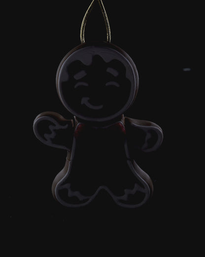 Décoration de Noël - Mr Biscuit en 3D - Personnage Original pour le Sapin