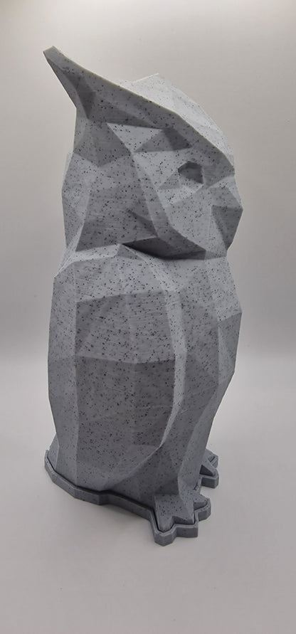 Lampe Hibou Low Poly – Éclairage d’ambiance USB